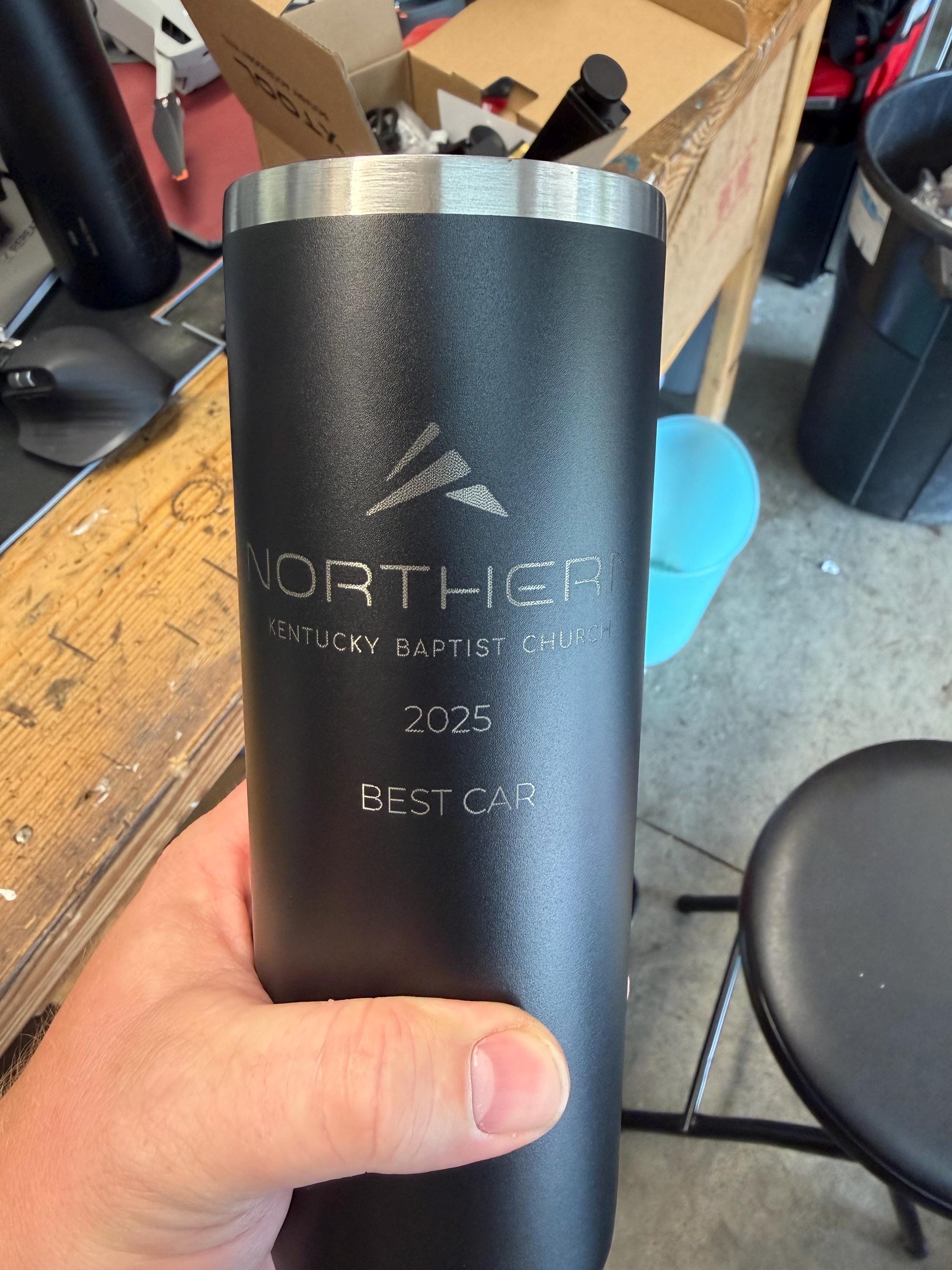 Custom Engraved Tumbler