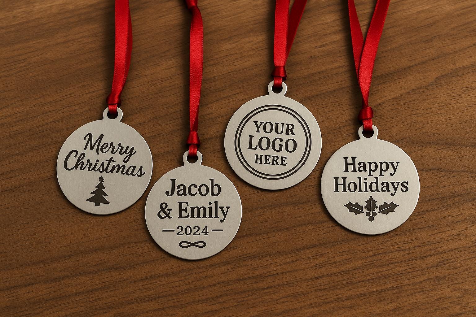 Custom Engraved Ornaments