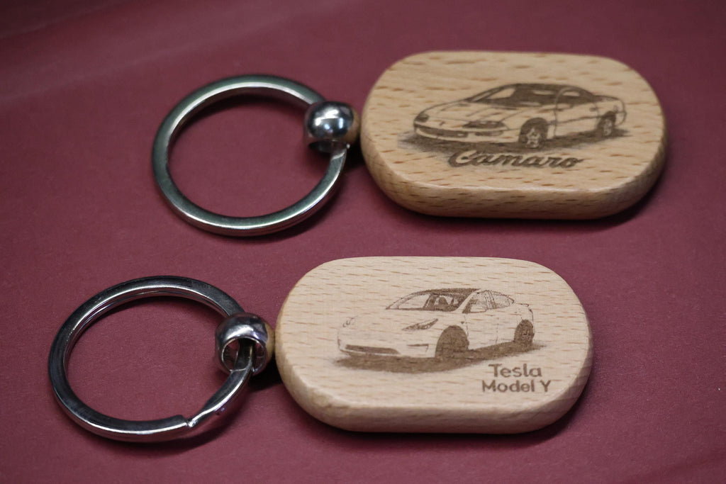 Custom Wooden Keychains