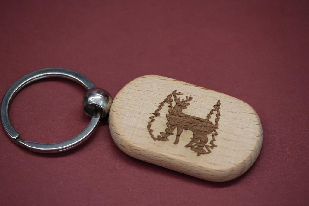 Custom Wooden Keychains