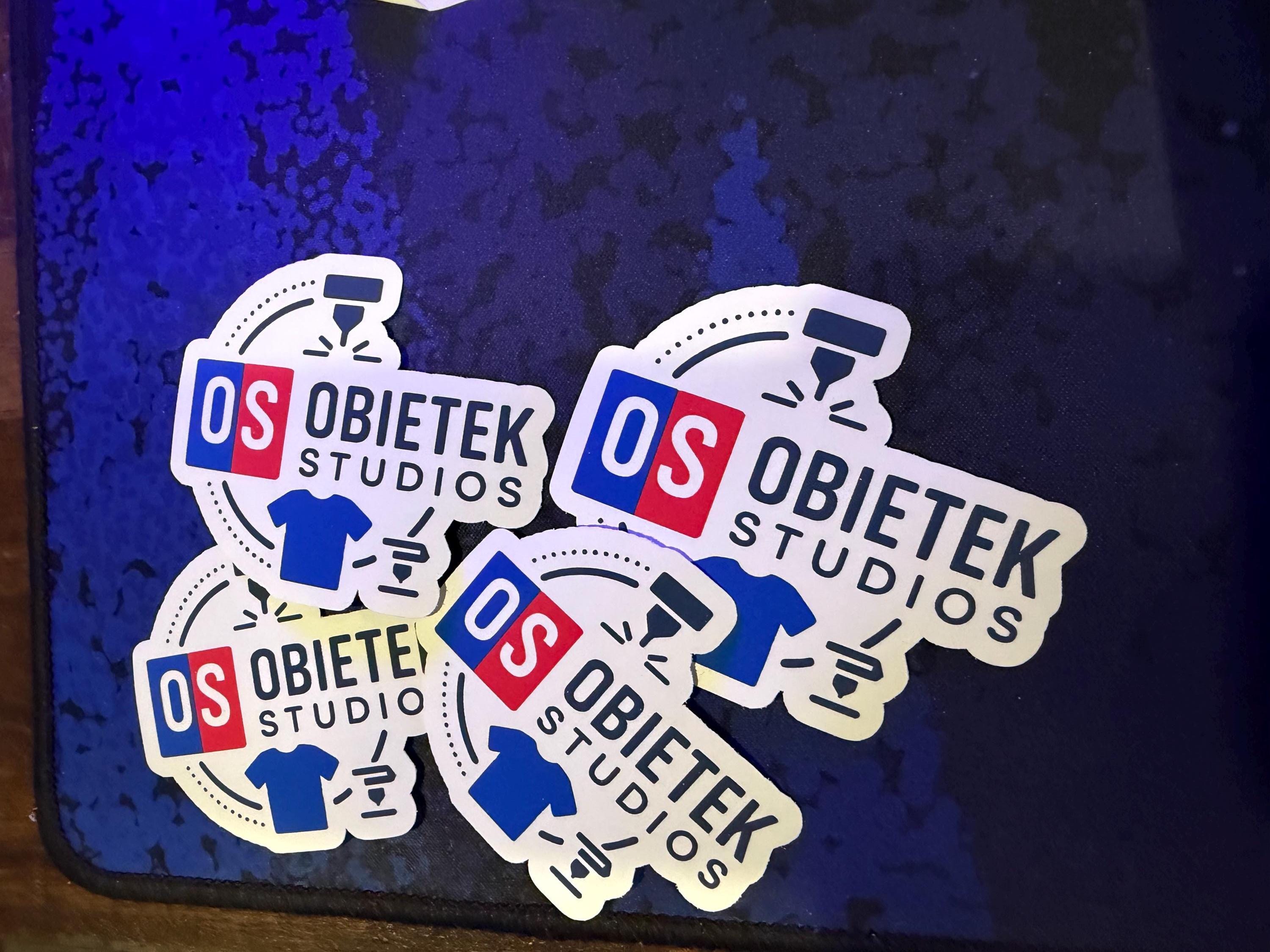 Custom Logo Vinyl Stickers • Business Branding Stickers • Die Cut & Waterproof