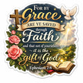 KJV Bible Verse Stickers | Die-Cut | Inspirational Christian Stickers | Waterproof Vinyl