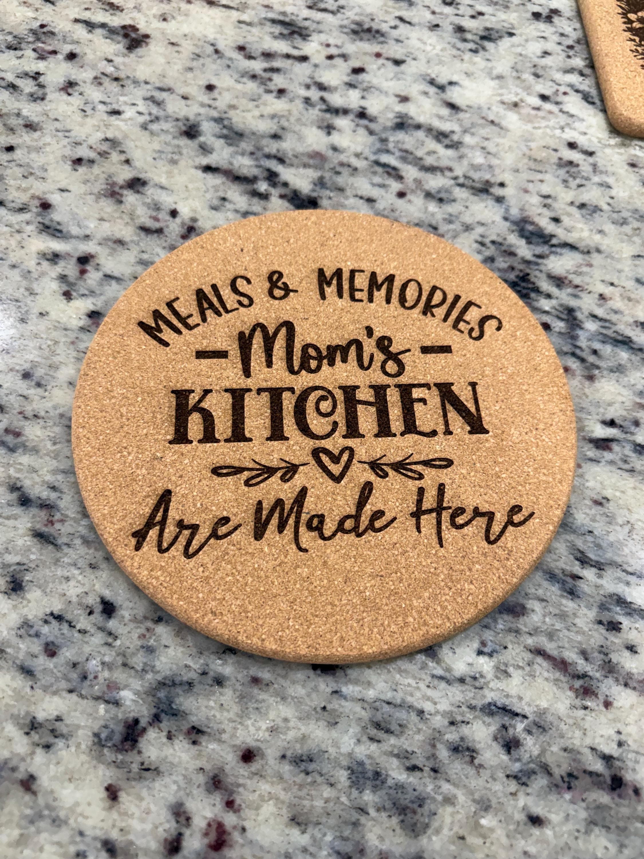 Custom Engraved Wood Trivet | Personalized Kitchen Decor, Recipe, Quote, Faith Art