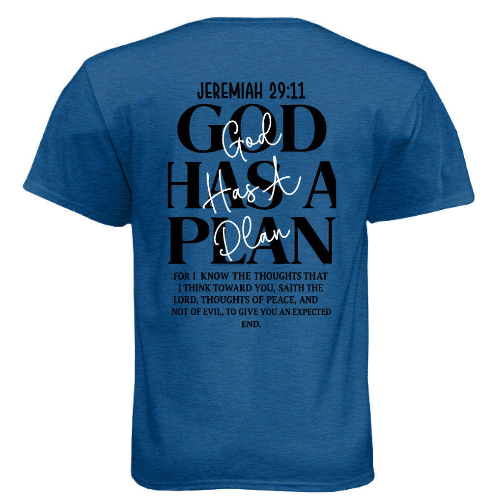 Heather Cool Blue - BACK