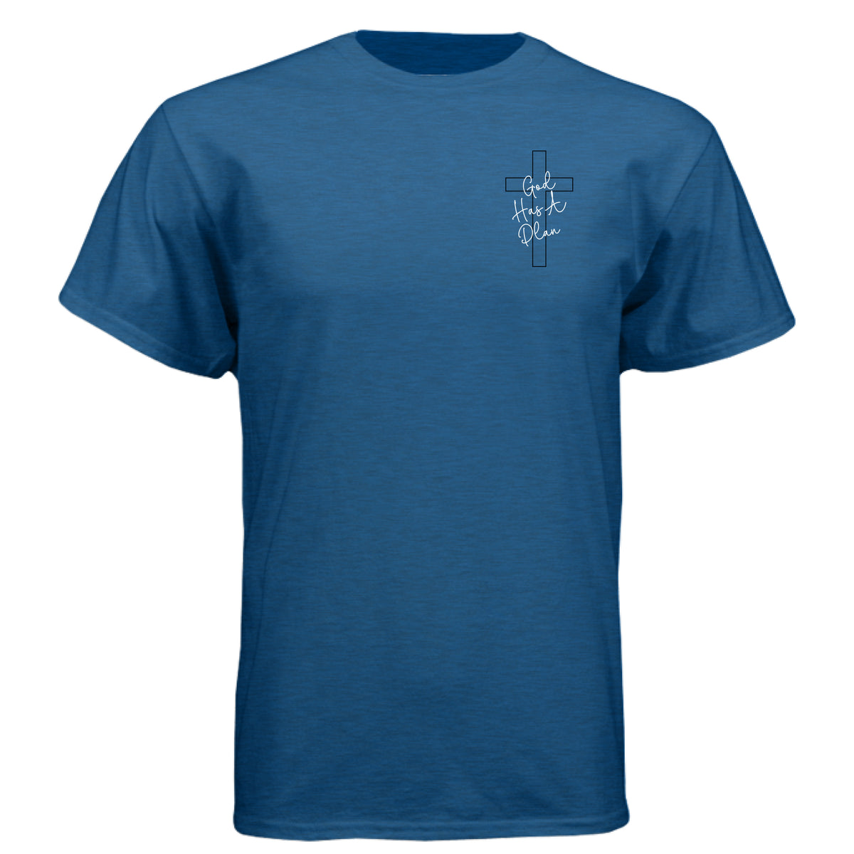 Heather Cool Blue - FRONT
